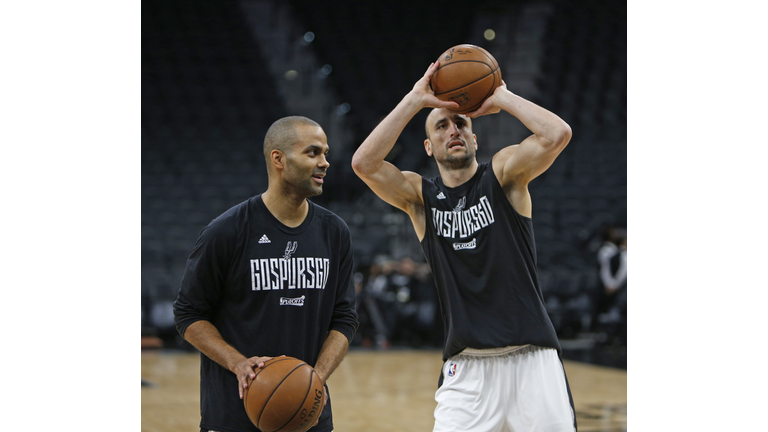 Tony Parker and Manu Ginobili