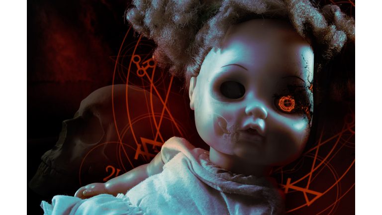 Possessed demonic doll.