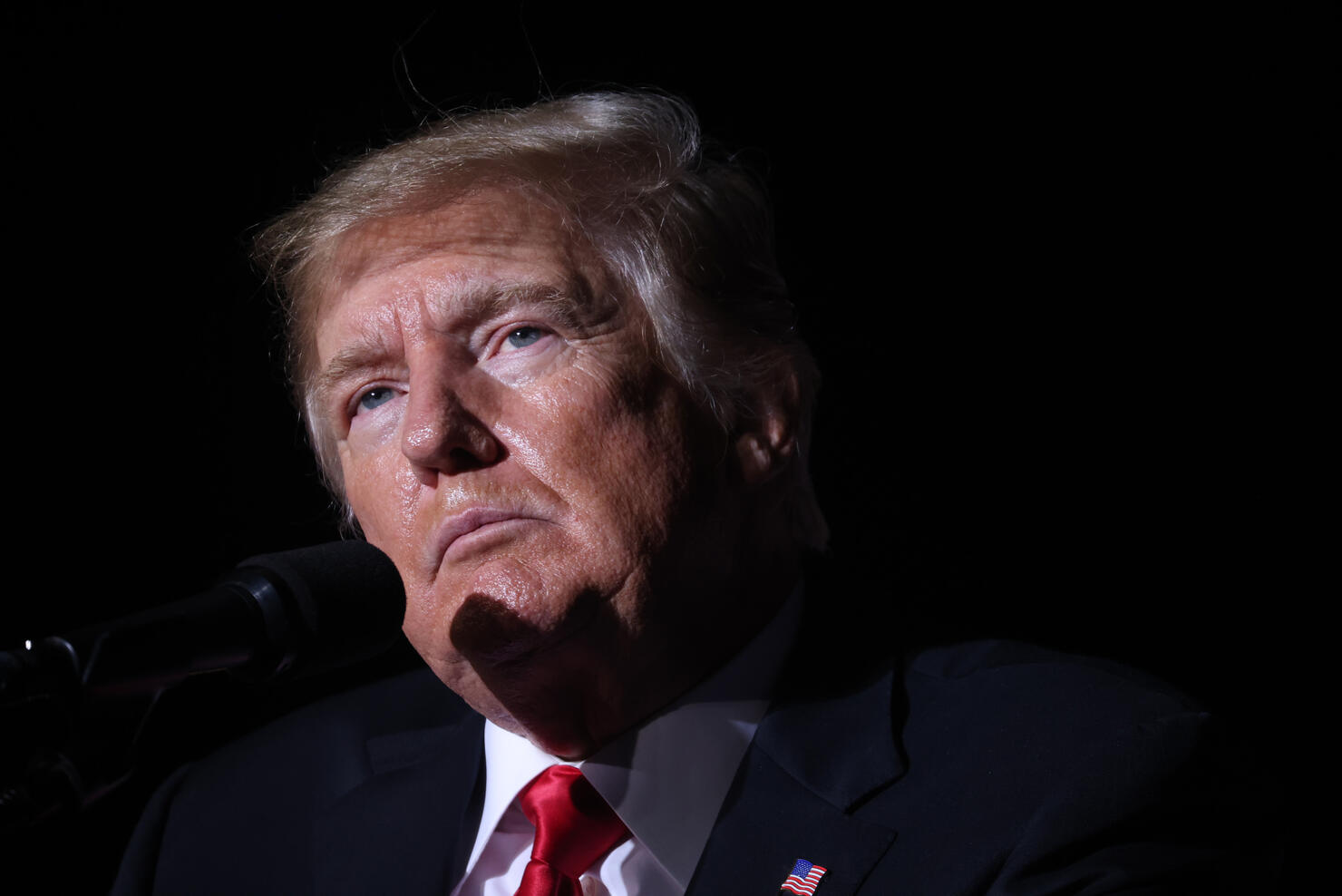 Donald Trump Holds Rally At Iowa State Fairgrounds