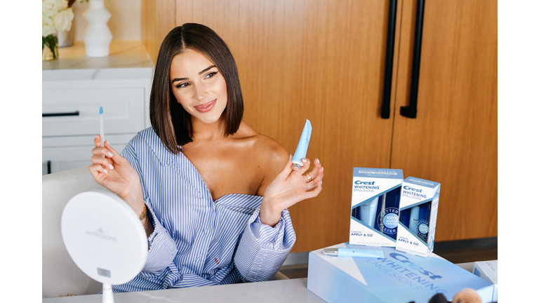 Crest X Olivia Culpo Team Up to Celebrate the Beauty Launch of NEW Crest Whitening Emulsions