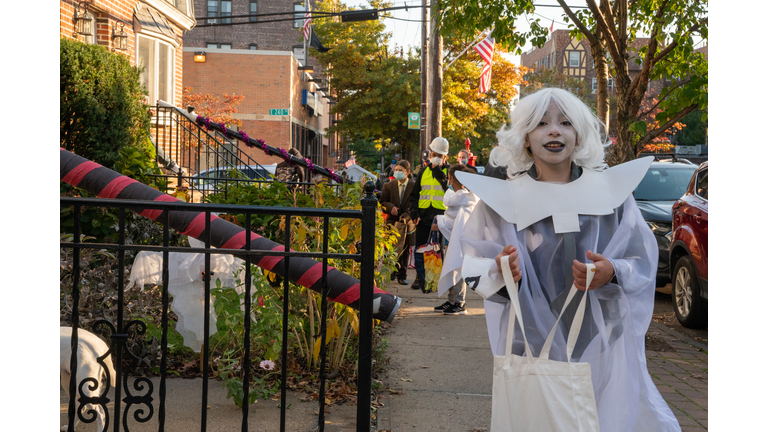 Halloween Celebrated In New York City Amid Coronavirus Pandemic