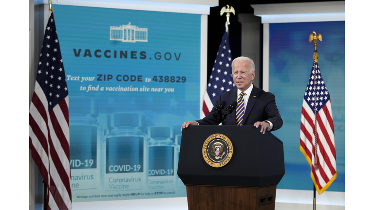 President Biden Provides Update On Covid-19 Response