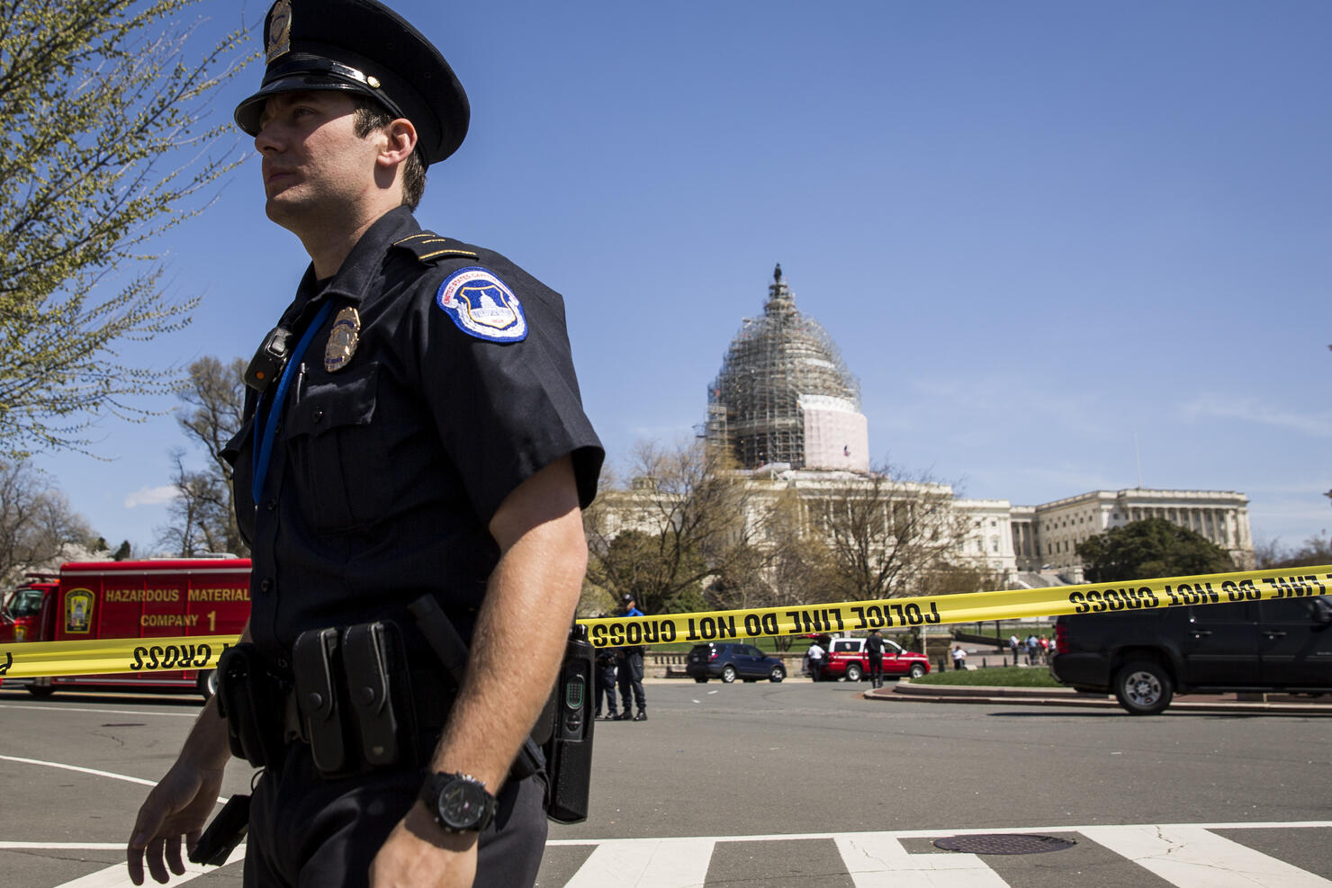 Gun Shots Fired Near U.S. Capitol