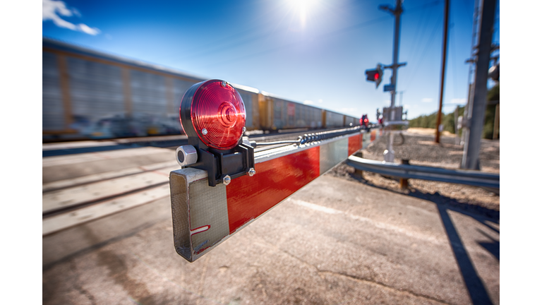 Desert Railroad Crossing