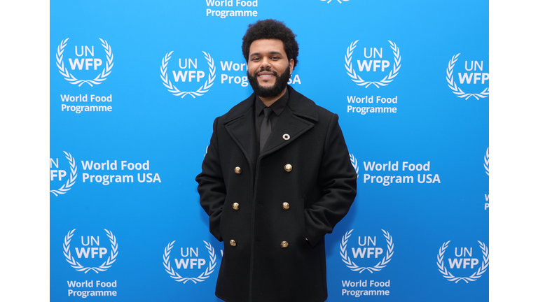 U.N. World Food Programme Welcomes The Weeknd as Goodwill Ambassador