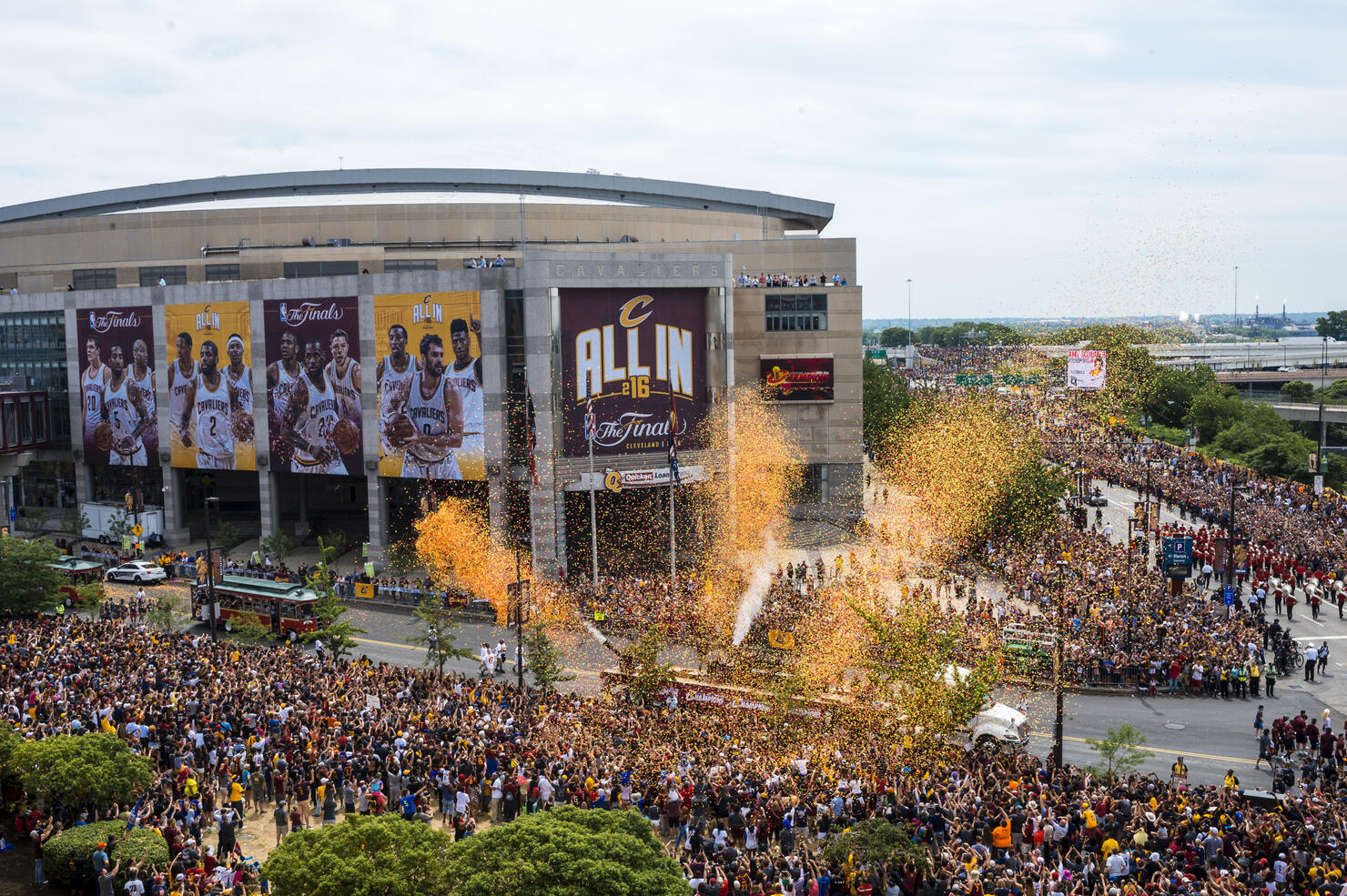 Cleveland Cavaliers Victory Parade And Rally