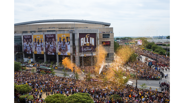Cleveland Cavaliers Victory Parade And Rally