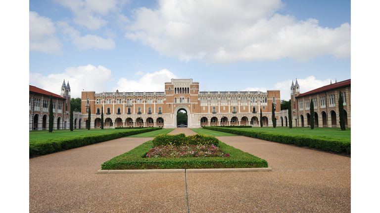 Campus View of Rice University