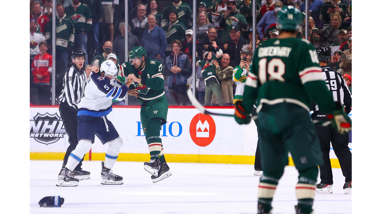 Winnipeg Jets v Minnesota Wild