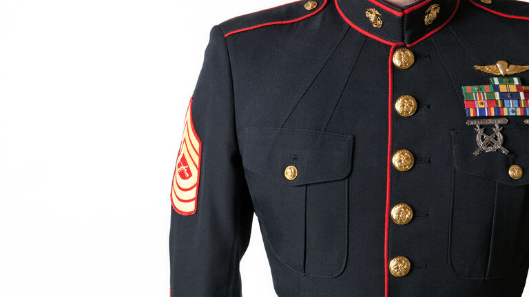 United States Marine Corps Dress Blues Uniform
