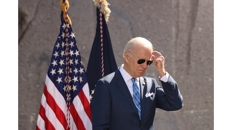 President Biden Attends Ceremony For 10th Anniversary Of MLK Jr. Memorial