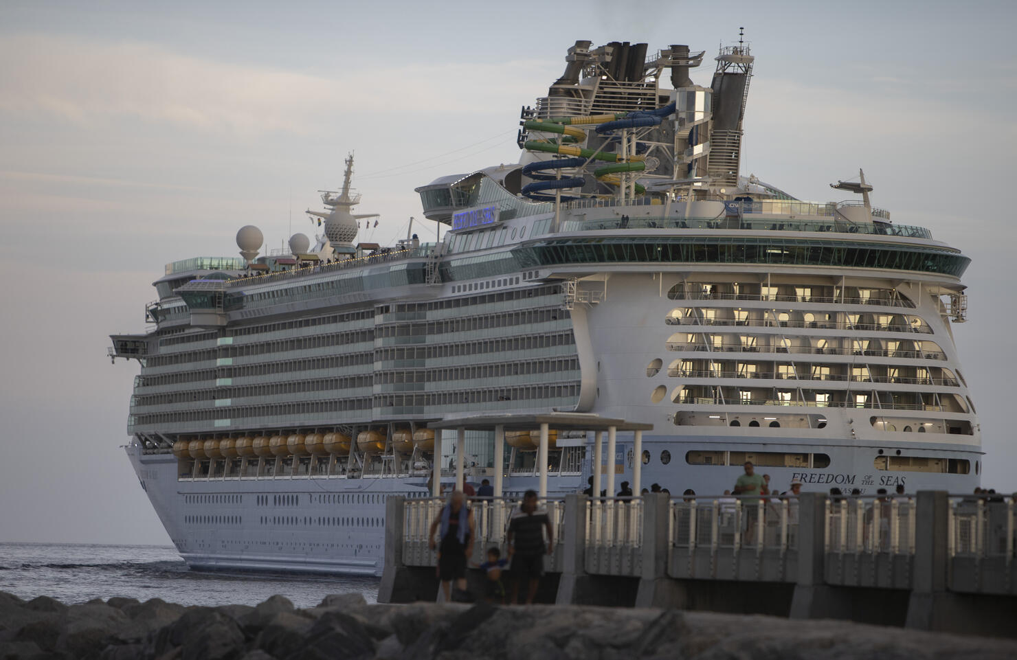 Royal Caribbean Conducts Test Cruise Of Its Freedom of the Seas Ship, As Cruise Industry Prepares To Restart