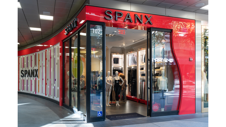 SPANX Retail Store Exterior and Trademark Logo