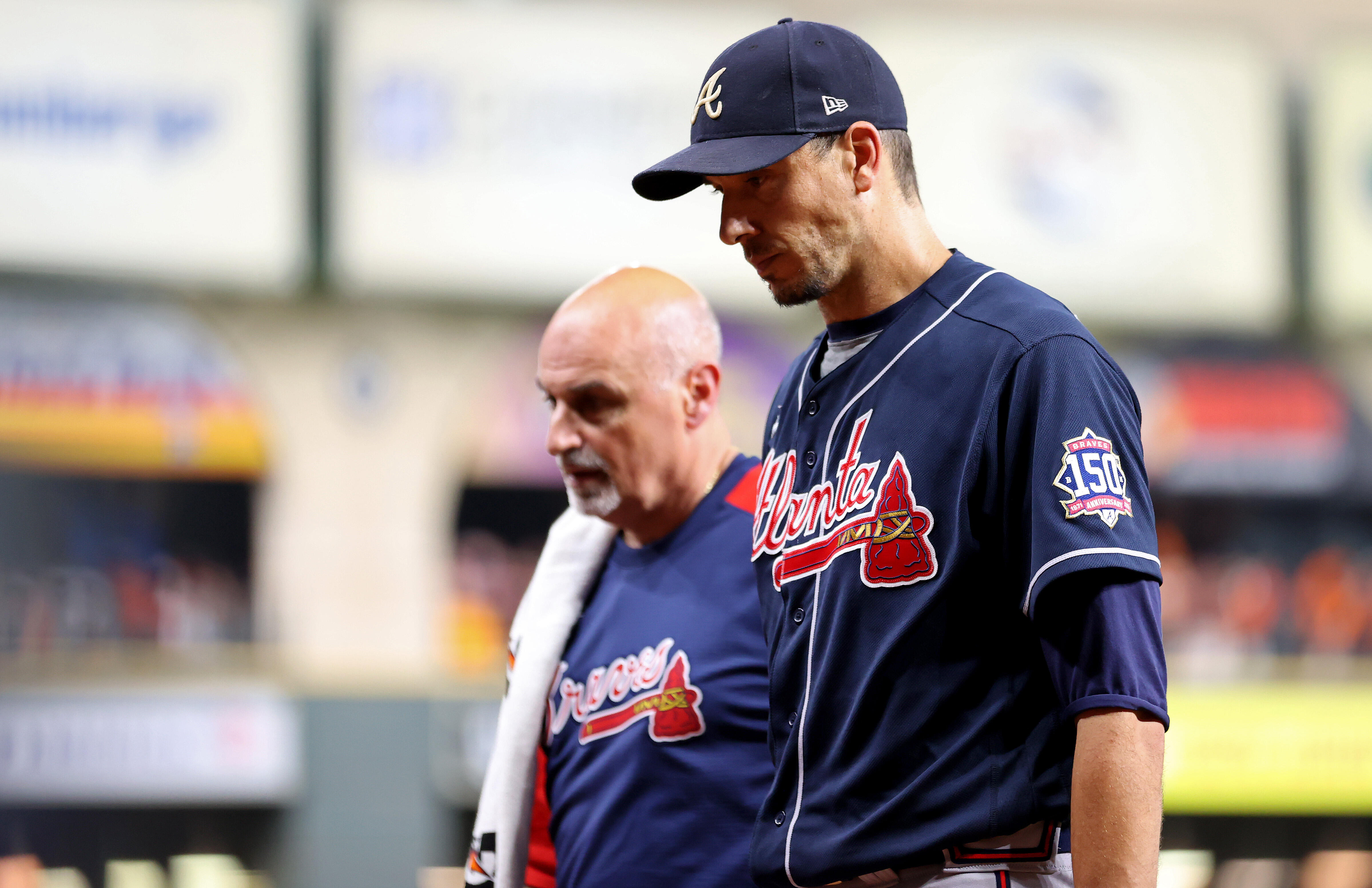 Atlanta Braves Pitcher Charlie Morton Breaks Leg During World Series