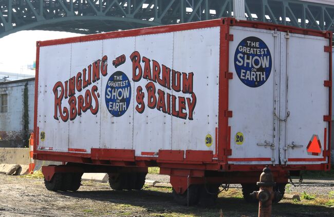 Traveling Circus railroad car