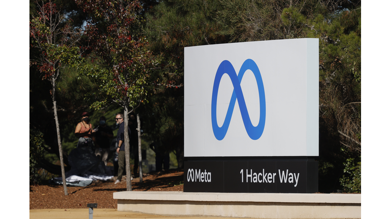 Facebook Covers Sign At Menlo Park Headquarters