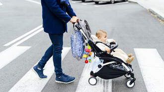 How Many Dads Does It Take To Collapse A Stroller?