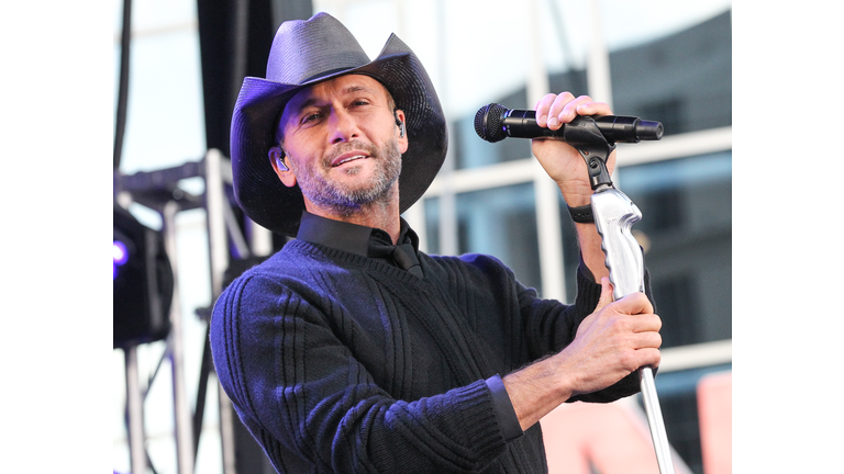 Tim McGraw Performs On ABC's "Good Morning America"