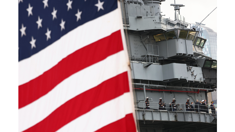 New York's Intrepid Sea, Air And Space Museum Marks Veterans Day