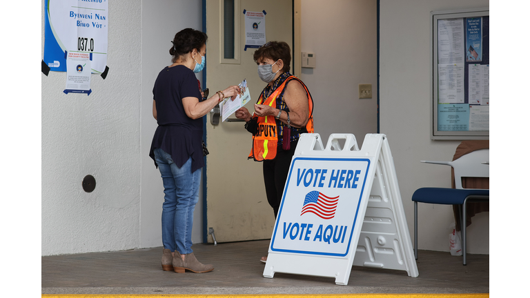 Floridians Head To The Polls On Election Day