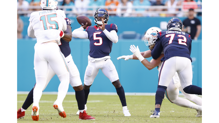 Houston Texans v Miami Dolphins