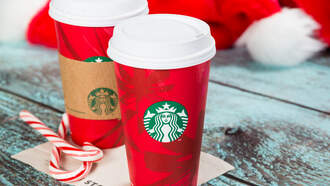 Starbucks Red Cups and Holiday Menu Coming
