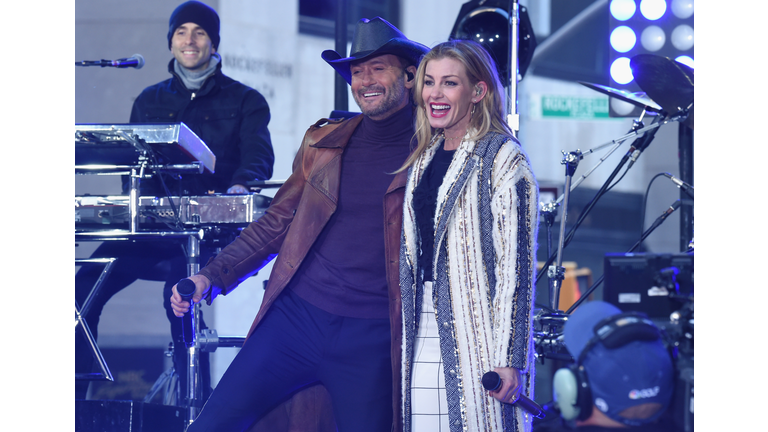 Tim McGraw & Faith Hill Perform On NBC's Today