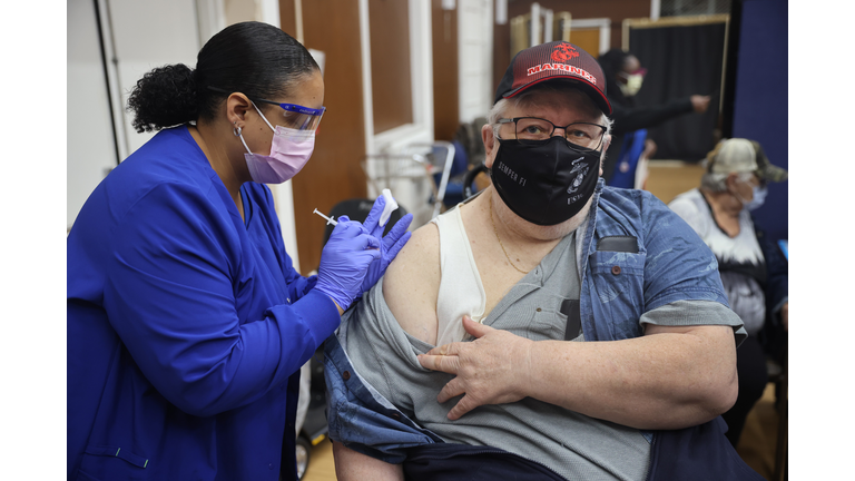 Veterans Affairs Hospital Outside Of Chicago Continues Vaccinations Efforts