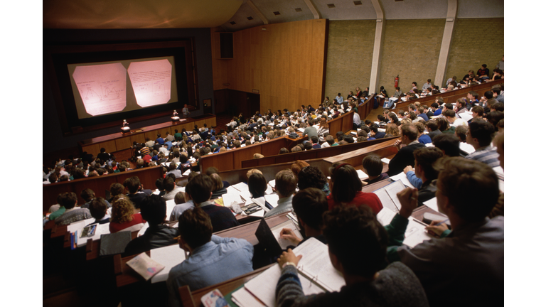 First Year Students at Chemistry Lecture