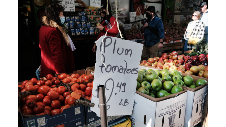 Food Prices Continue To Rise Amid Inflation