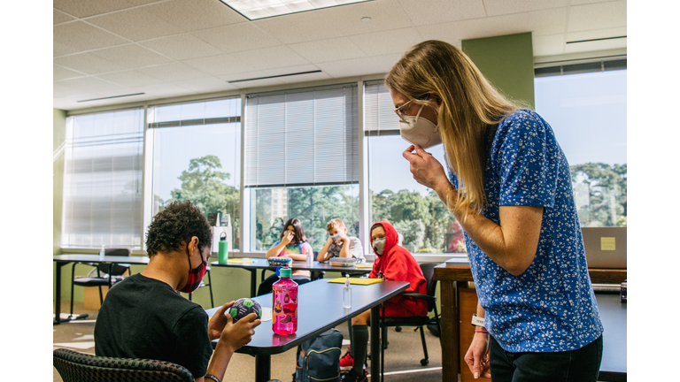 Private Academy In Houston Starts New School Year Amid COVID-19 Pandemic