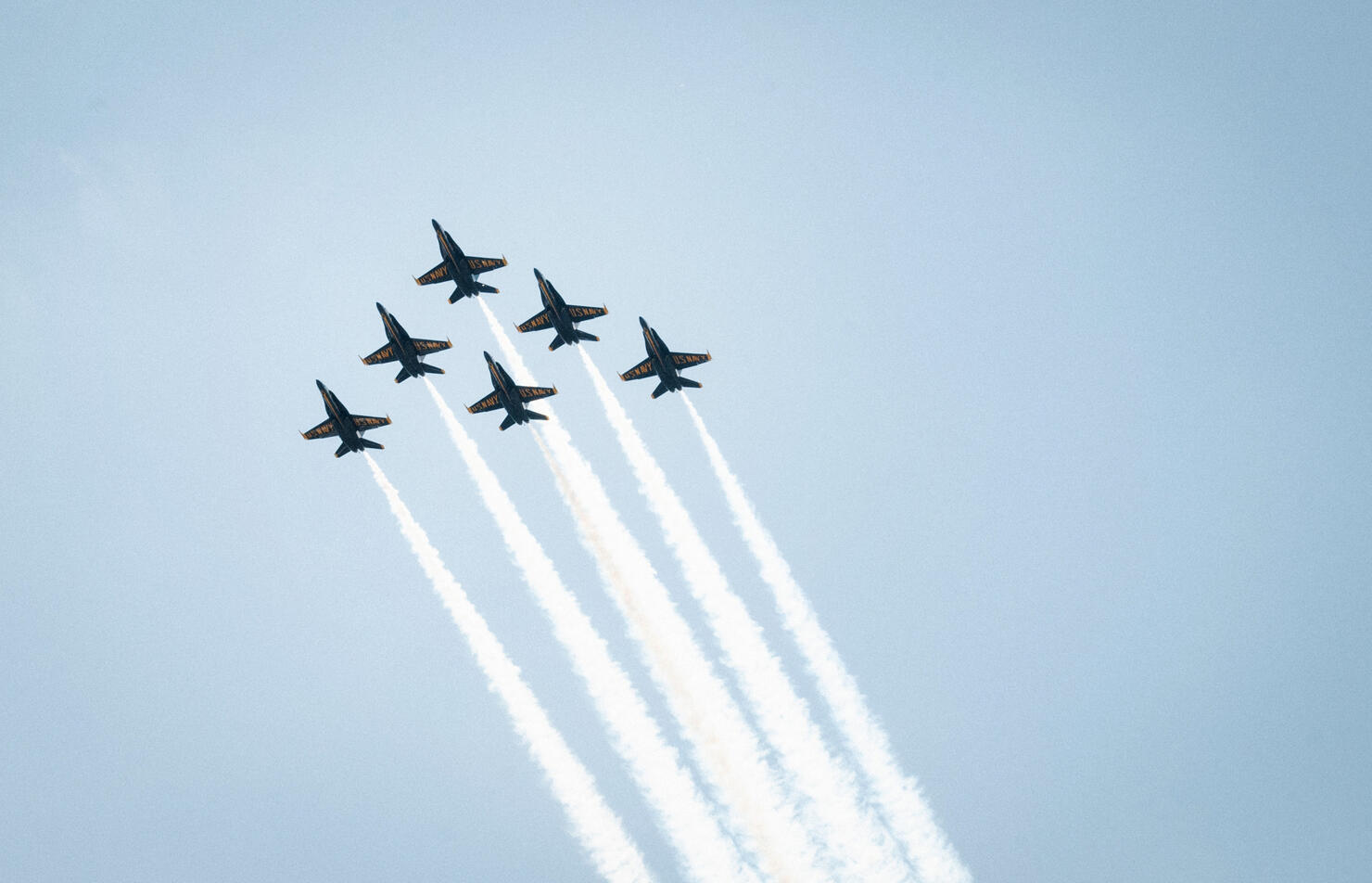 Blue Angels Fly Over Nashville In Tribute To Healthcare Workers