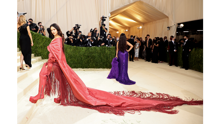 The 2021 Met Gala Celebrating In America: A Lexicon Of Fashion - Arrivals