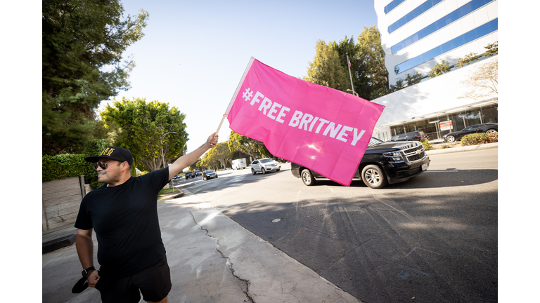 #FreeBritney Los Angeles Tri Star Rally