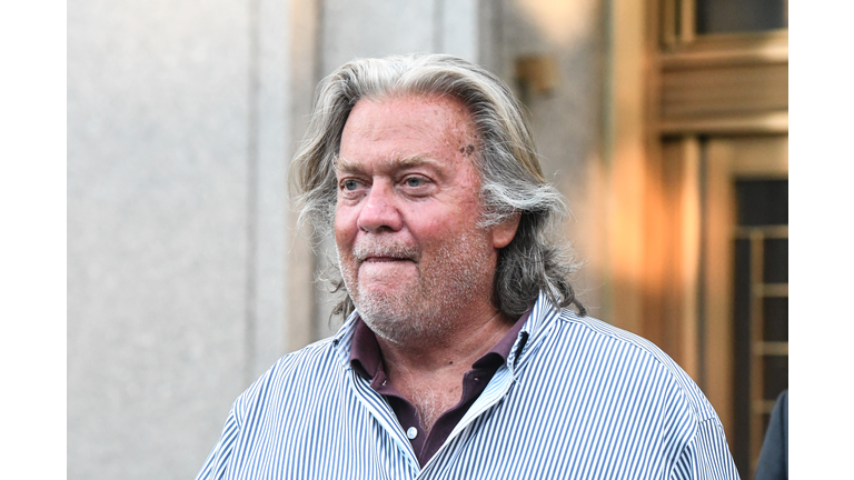 Former Trump Strategist Steve Bannon Arrested On Fraud Charges Related To Crowdfunded Built The Wall Campaign