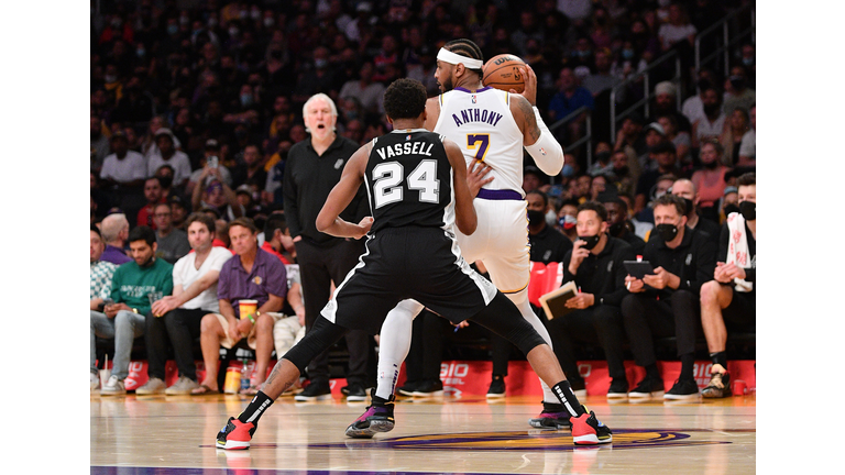 San Antonio Spurs v Los Angeles Lakers