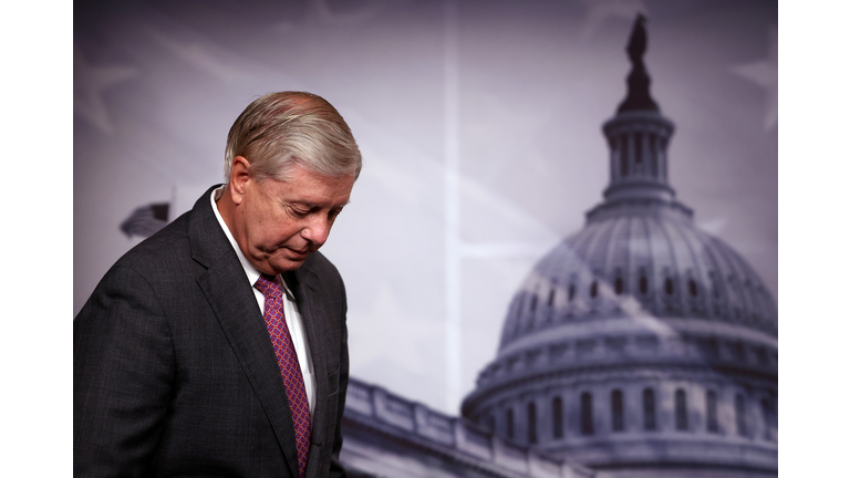 Senators Graham And Cuellar Hold News Conference On Border Situation