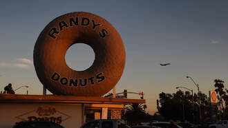 'Ghostbusters' Take Over Iconic Randy's Donuts in Los Angeles