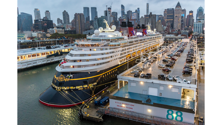 Disney Magic Cruise Ship in New York City