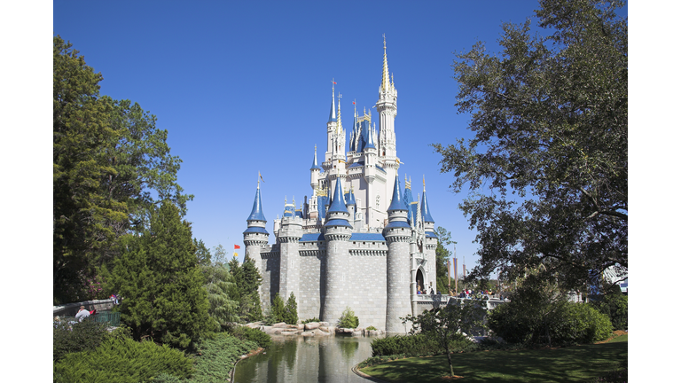 Cinderella Castle, Magic Kingdom, Disney World, Orlando, Florida, USA