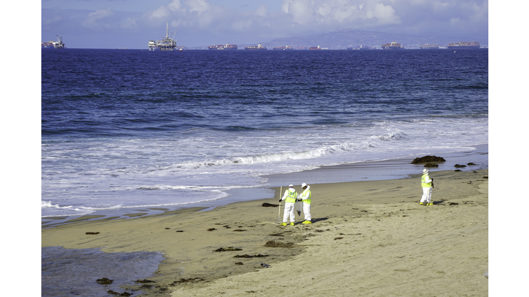Huntington Beach oil spill