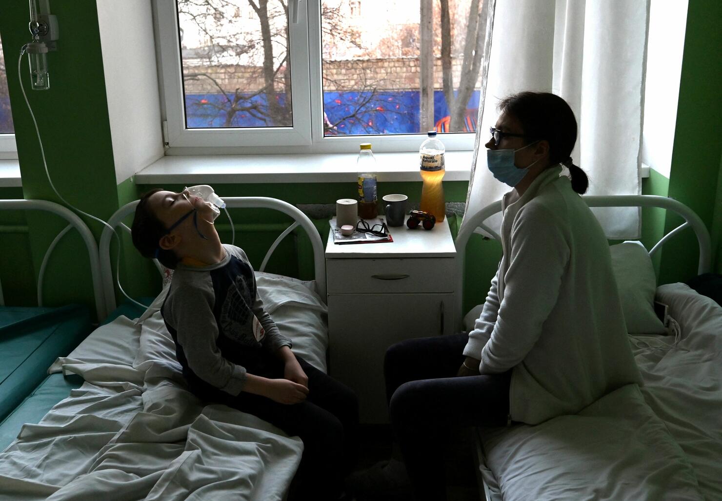 TOPSHOT-UKRAINE-HEALTH-VIRUS