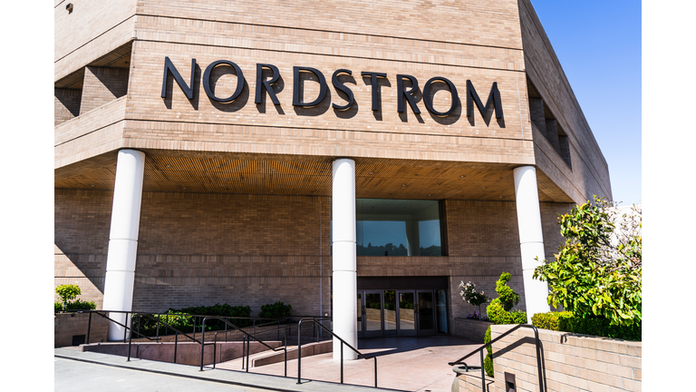 Nordstrom department store entrance
