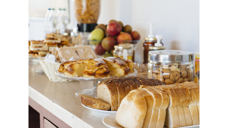 Rich continental breakfast