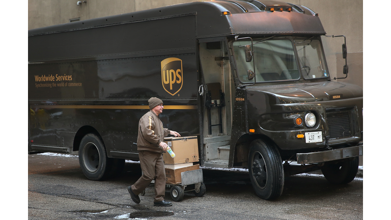 Package Shipping Companies Rush To Delivery Backlog Of Christmas Packages