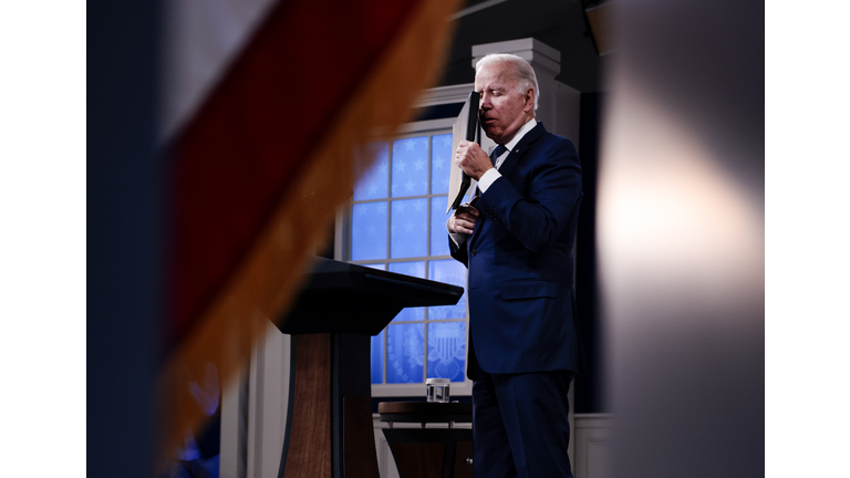 President Biden Delivers Remarks On The Economy And Holiday Shopping Season