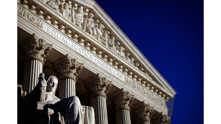 Exterior Views Of The Supreme Court