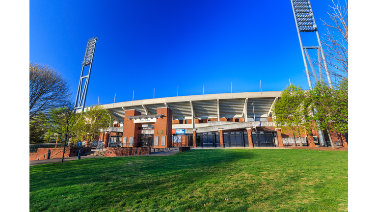 Scott Stadium at the University of Virginia.