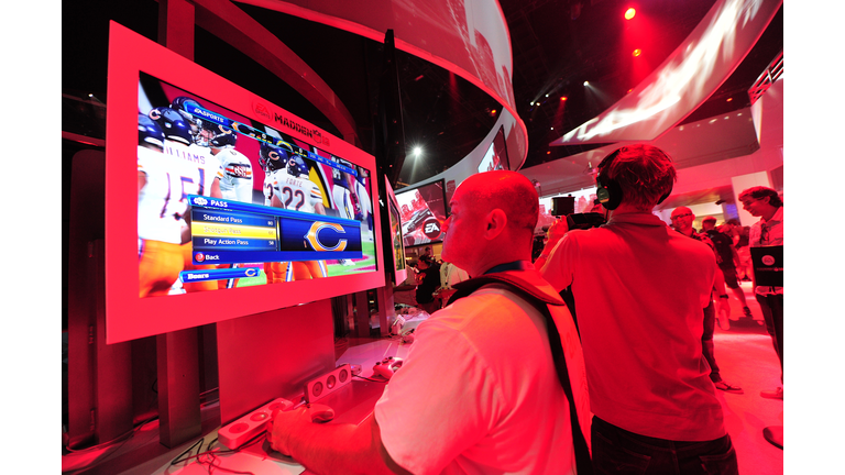 Gaming fans sample EA Sports Madden NFL 