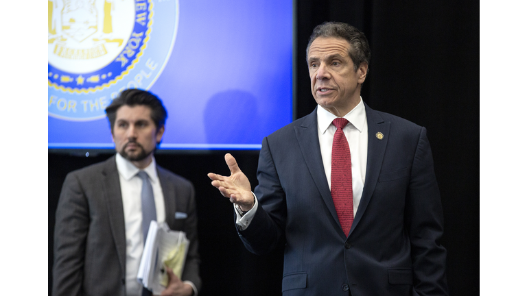 NY Gov. Cuomo Holds Daily Coronavirus Briefing In Syracuse